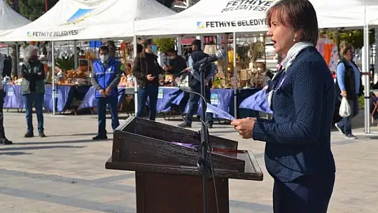 Kadınlar Günü Fethiye'de etkinliklerle kutlandı