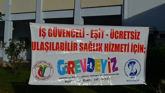 Emek bizim ise, Söz bizimdir!