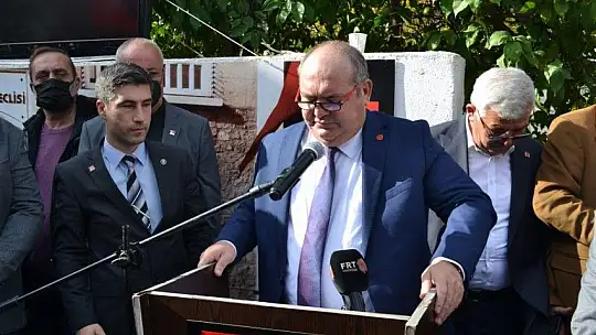 CHP rozet takma törenine yoğun katılım