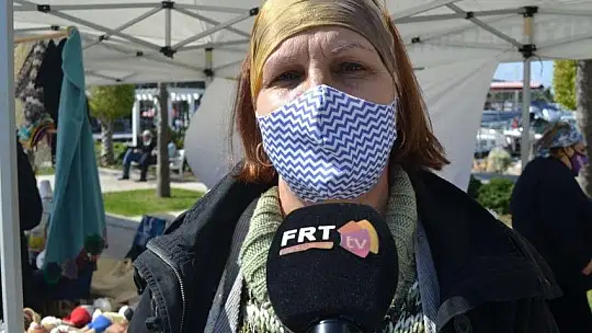 Kadınlar çalışmaya ve üretmeye devam ediyor