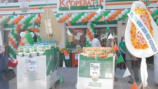 Kooperatif Market 281. Şubesi Fethiye'de açıldı