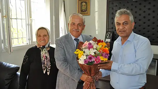 Aday Adayı Çaylı'dan Pazarcılar Odası Başkanı Hıra'ya Ziyaret