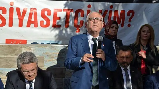 CHP rozet takma törenine yoğun katılım