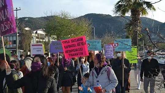 Kadın platformlarından yürüyüş etkinlikleri