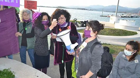 Kadın platformlarından yürüyüş etkinlikleri