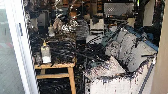 Fethiye'de Kafe Restoran'da yangın