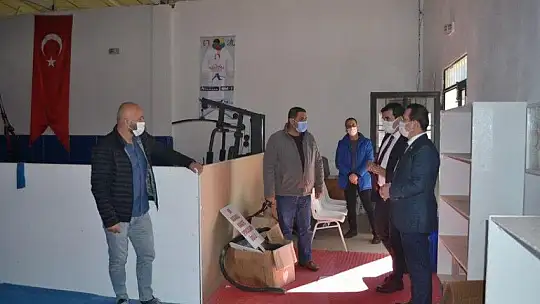 İlçe Başkanı Öztürk, 'Amacımız gençleri spora teşvik etmek'