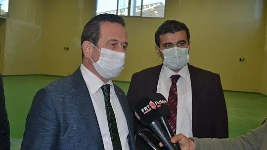 İlçe Başkanı Öztürk, 'Amacımız gençleri spora teşvik etmek'