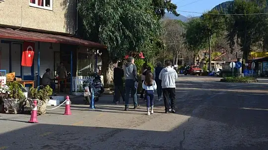 Kısıtlamalı tatilde en çok Kayaköy tercih edildi