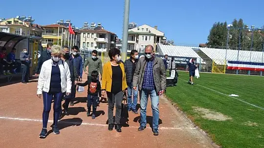 DEVA Partisi'nden Fethiyespor'a moral ziyareti