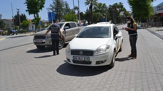 Kısıtlamanın ilk günü hareketli