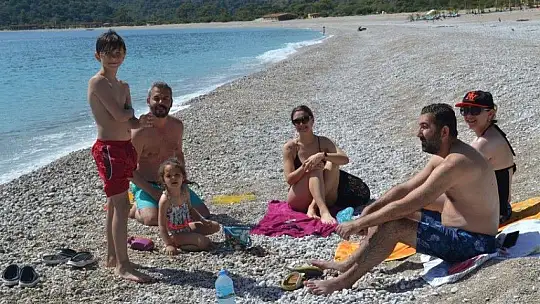 Kısıtlamada plajlar tatilcilere kaldı 