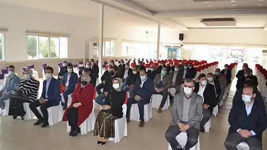 İl Başkanı Mete delegeler ile bir araya geldi