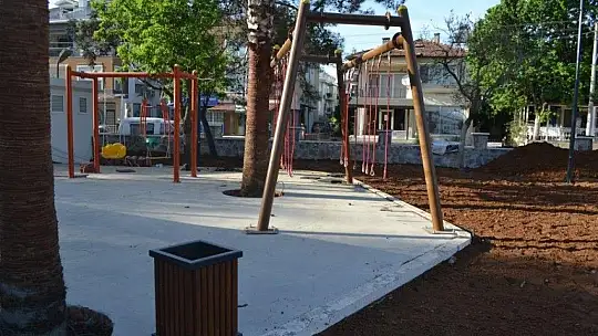 Bahriye Üçok Parkı'nda çalışmalar devam ediyor 