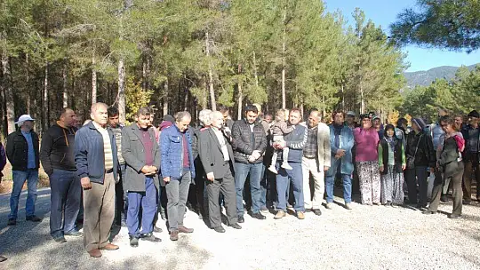 Muhtar Gözyaşlarına Boğuldu, 'Ağaçlarımızı Kesmeyin'