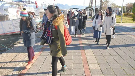 Çinli Turistler Fethiye'yi sevdi