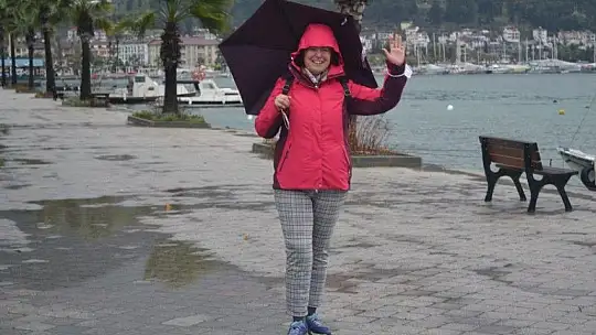 56 saatlik kısıtlamada yağmur sessizliği