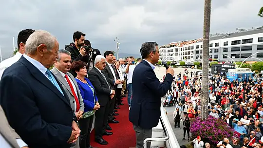 Özgür Özel Fethiye'ye Geldi
