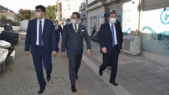 Vali Tavlı Fethiye'de ziyaretlerde bulundu