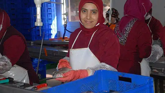 Alabalık İşleyen Seydikemerli Kadınlar