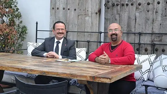 2021 yılının ilk konuğu İlçe Başkanı Öztürk