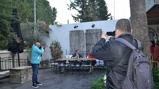 2021 yılının ilk konuğu İlçe Başkanı Öztürk