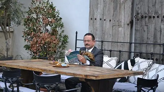 2021 yılının ilk konuğu İlçe Başkanı Öztürk