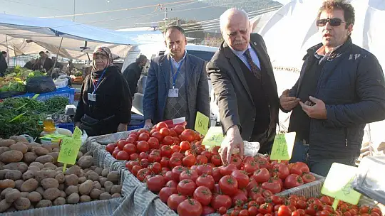 Bayraktar, ''Fethiye'nin üretici pazarı Türkiye'ye model olmalıdır''