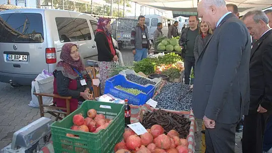 Bayraktar, ''Fethiye'nin üretici pazarı Türkiye'ye model olmalıdır''