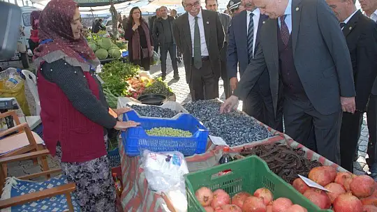 Bayraktar, ''Fethiye'nin üretici pazarı Türkiye'ye model olmalıdır''