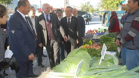 Bayraktar, ''Fethiye'nin üretici pazarı Türkiye'ye model olmalıdır''