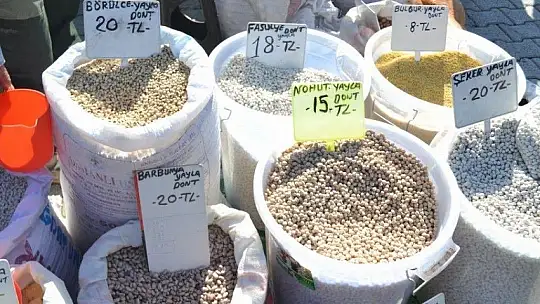 Üretici pazarının eski yoğunluğu yok