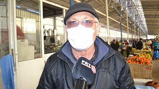 Üretici pazarının eski yoğunluğu yok