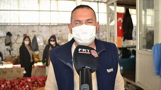 Üretici pazarının eski yoğunluğu yok