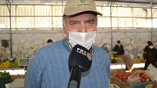 Üretici pazarının eski yoğunluğu yok