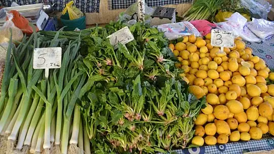 Üretici pazarının eski yoğunluğu yok