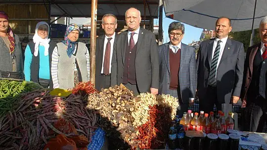 Bayraktar, ''Fethiye'nin üretici pazarı Türkiye'ye model olmalıdır''