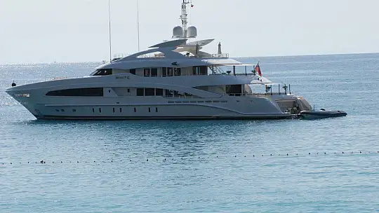 Mega yatlar Ölüdeniz'de