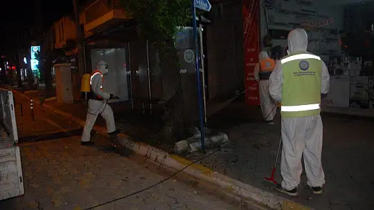 Fethiye'deki 86 Durak İkinci Kez Dezenfekte Edildi