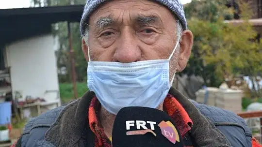 Zorluklarla yaptırdığı evi kül oldu