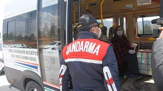 Fethiye Girişinde Korona Önlemi