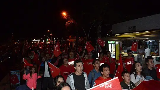 Fethiye'deki fener alayına yoğun katılım oldu