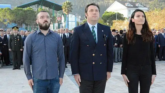 Yüce Atatürk Fethiye'de de özlemle anıldı