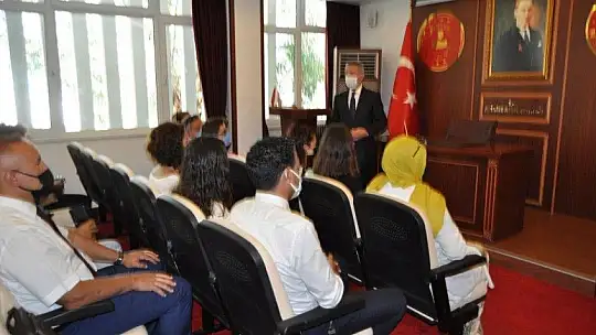 Dereceye giren öğrenciler ödüllendirildi