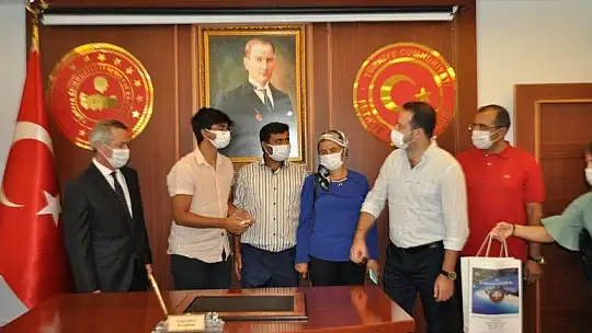 Dereceye giren öğrenciler ödüllendirildi