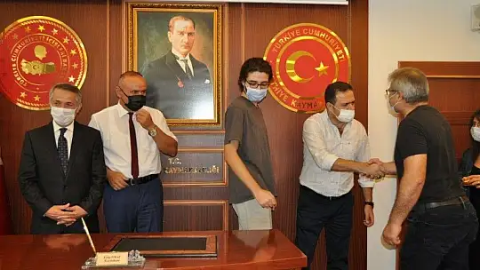 Dereceye giren öğrenciler ödüllendirildi