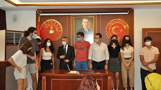 Dereceye giren öğrenciler ödüllendirildi