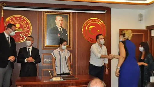 Dereceye giren öğrenciler ödüllendirildi