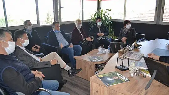 Deva Partisi'nden SED Medya'ya ziyaret