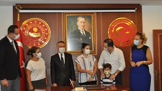 Dereceye giren öğrenciler ödüllendirildi